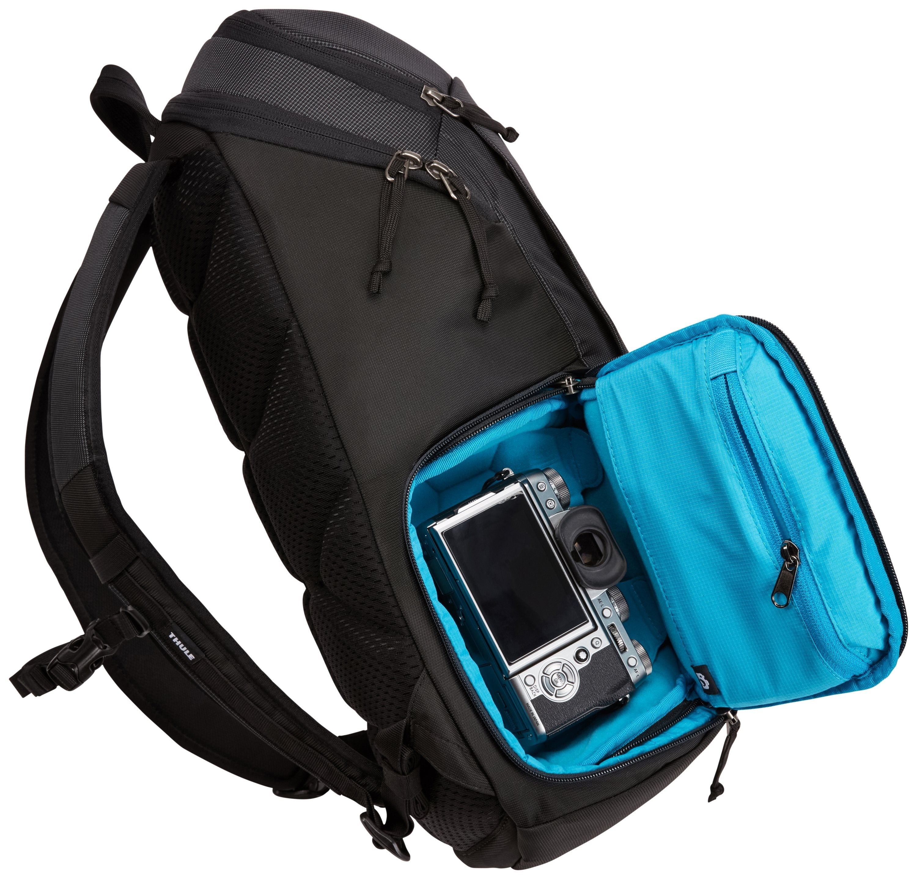 Mochila Para Cámara Thule Dslr Negro Mediano, Mochila Para Dslr Enroute Negro