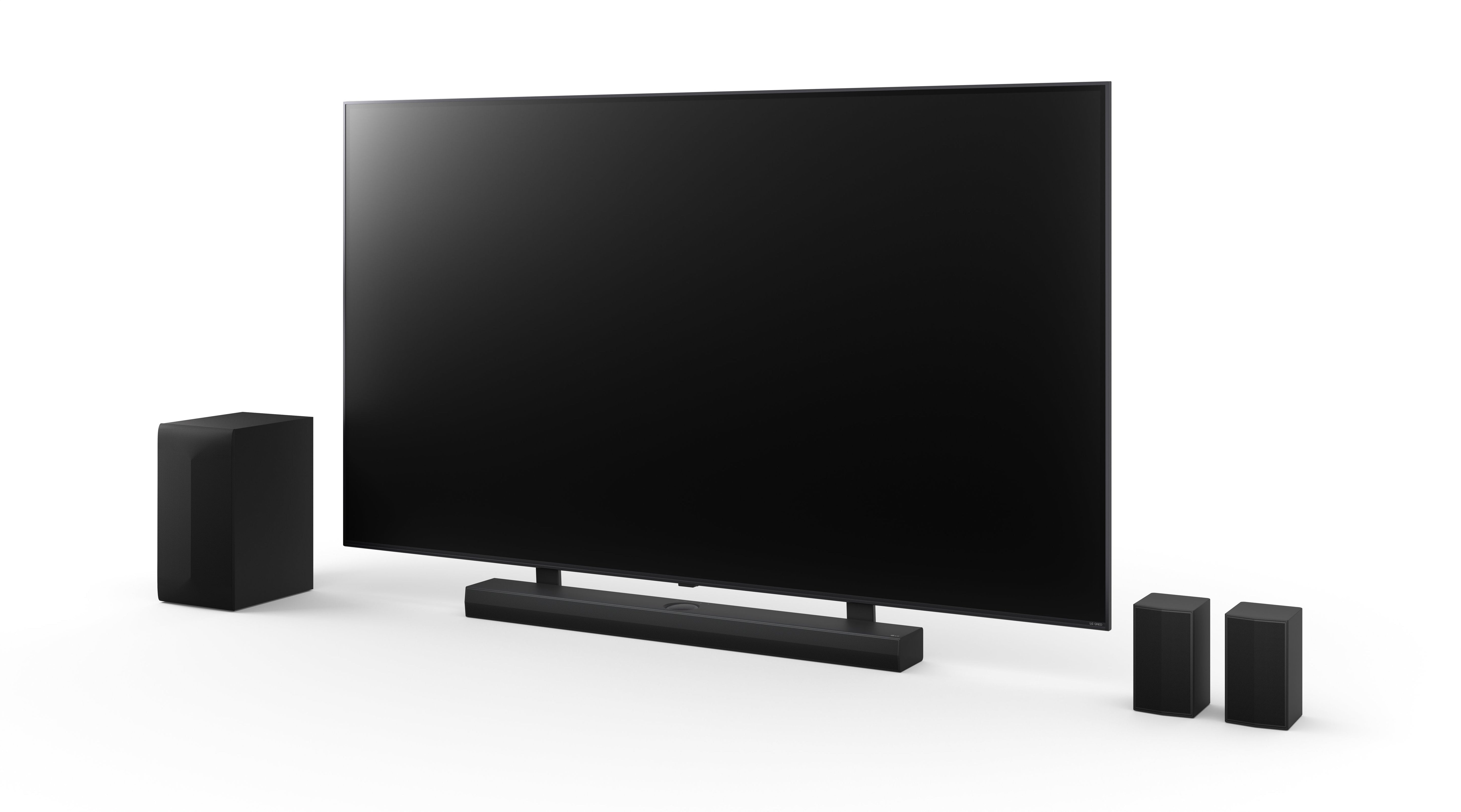 Barra De Sonido Lg S70tr Black Con Subwoofer Inalámbrico Y Traseros 500w 5.1.1ch