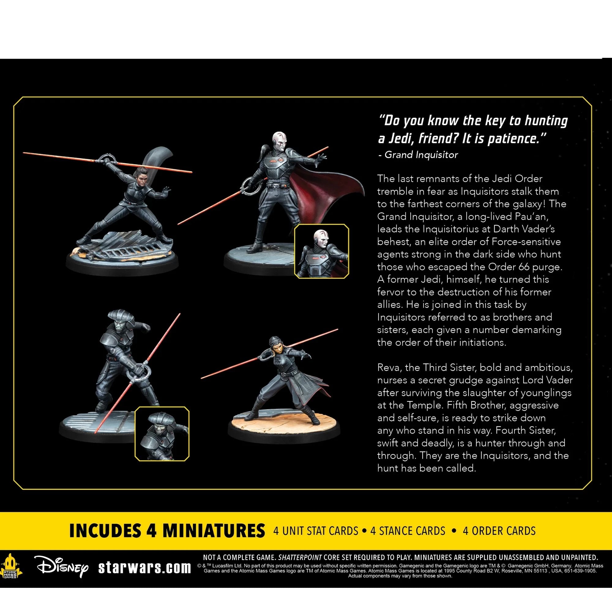 Juego De Mesa Star Wars Shatterpoint Jedi Hunters Squad Pack