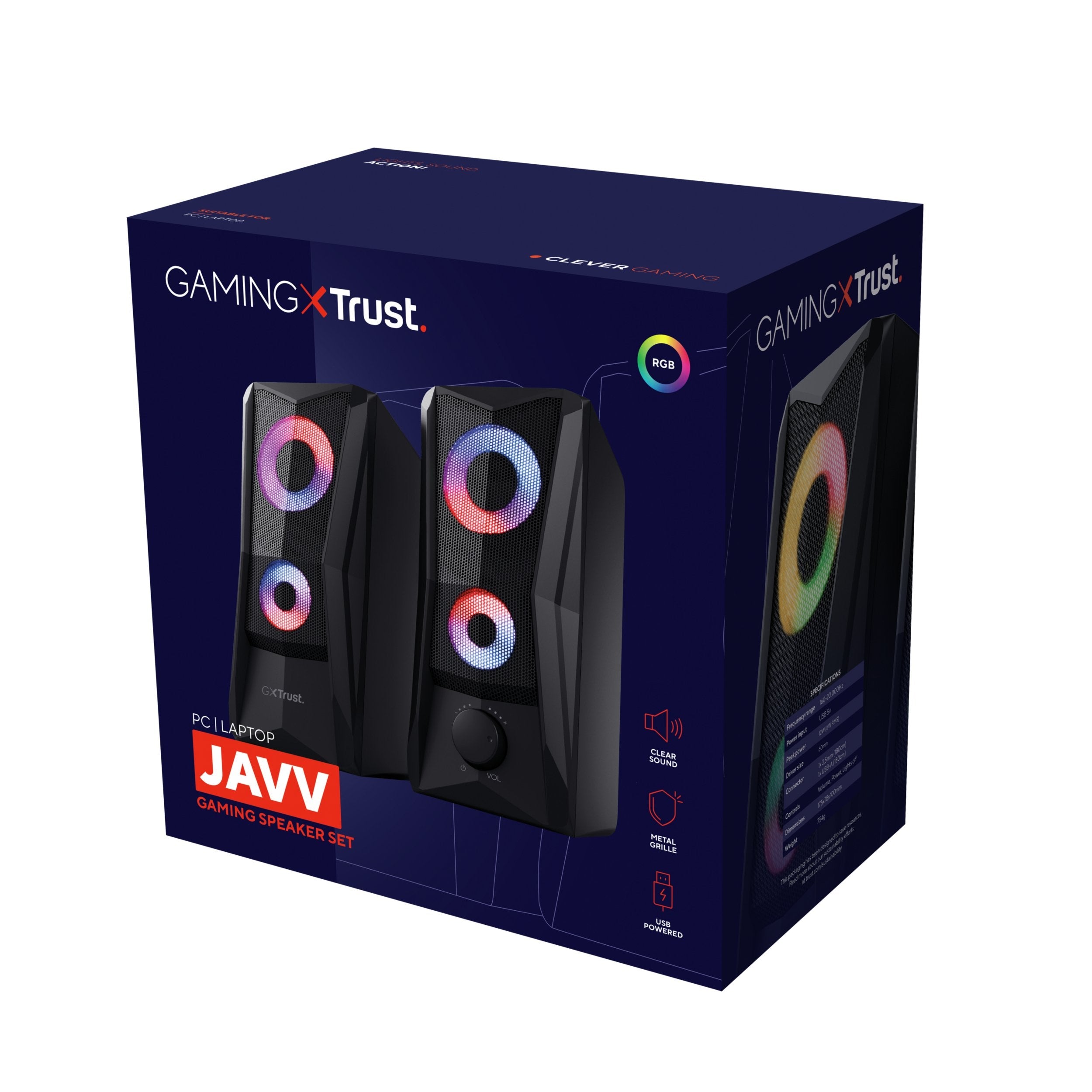 Altavoces Trust Gaming Gxt 606 Javv 12w 2.0