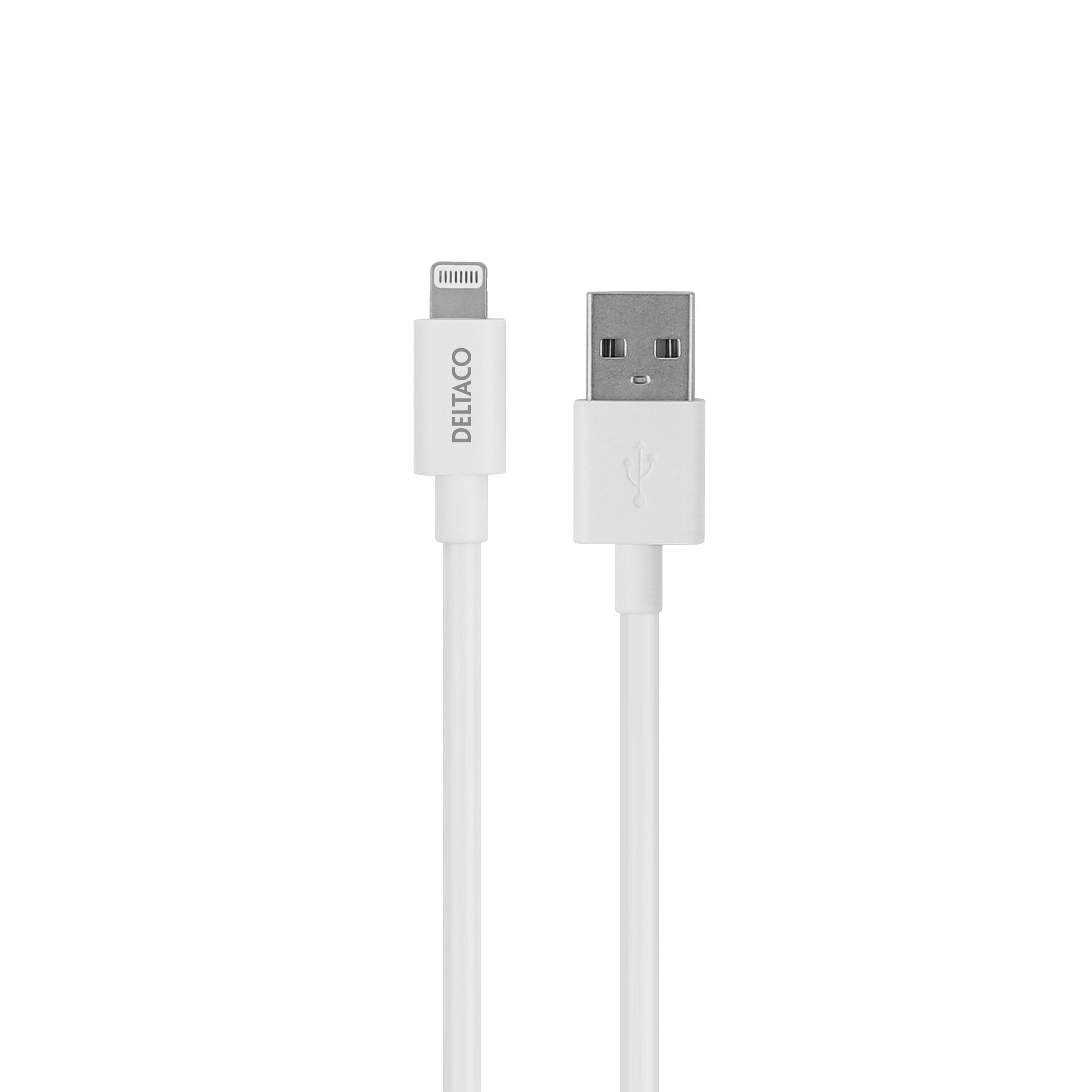 EAN 7333048055767 - Deltaco IPLH-401 cable de conector Lightning 1 m Blanco imagen 1