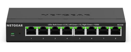 Netgear Ms308e 8 Port Multi-Gigabit Unmanaged Plus 2.5g Switch