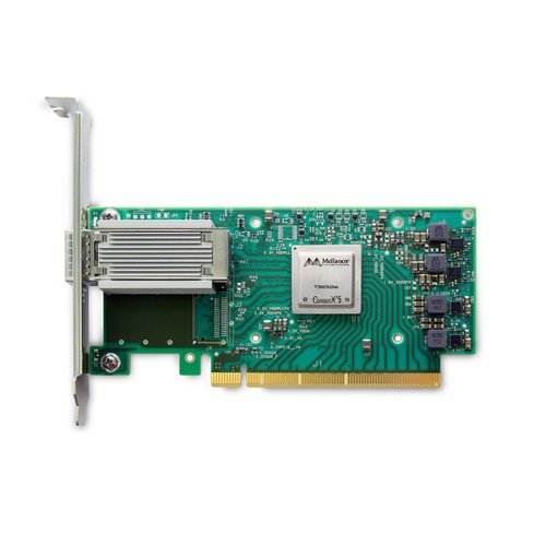 EAN 7290108480375 - Mellanox Technologies MCX515A-CCAT adaptador y tarjeta de red Interno Fibra 100000 Mbit/s imagen 1
