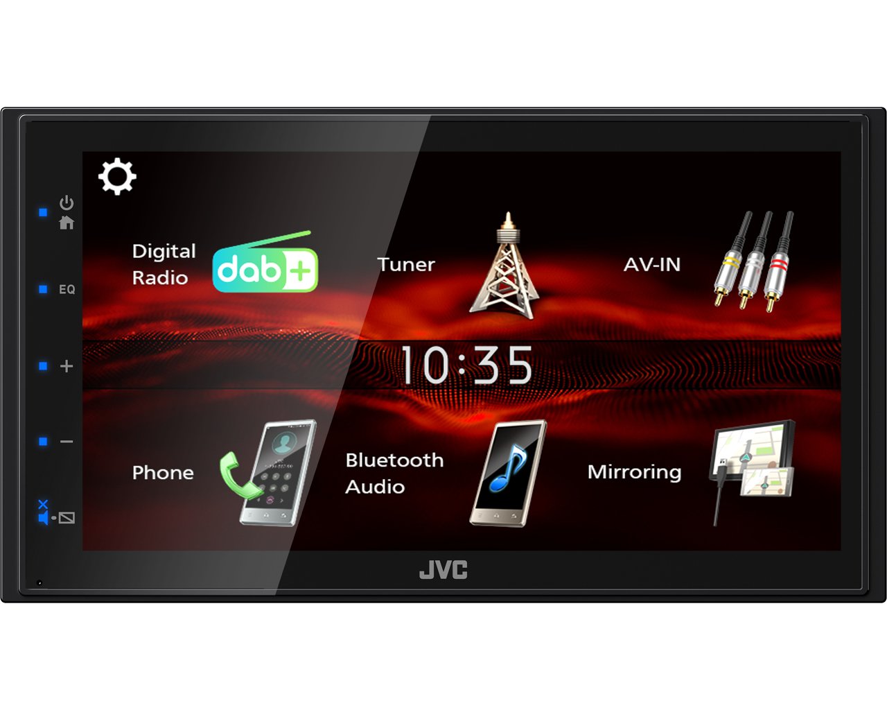 EAN 4975769476037 - JVC KW-M180DBT receptor multimedia para coche Negro 180 W Bluetooth imagen 1