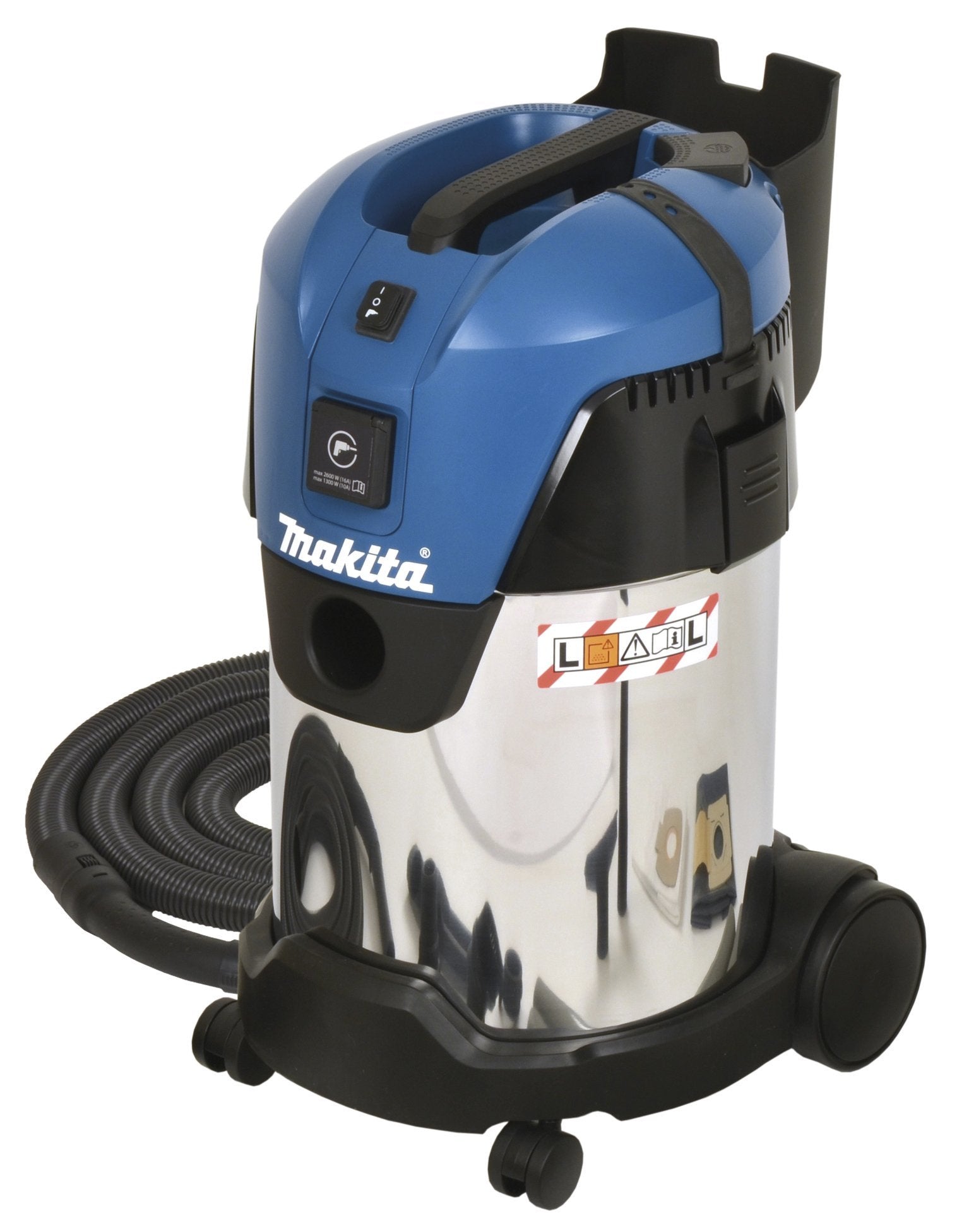 EAN 0088381684781 - Makita VC3011L extractor de polvo Negro, Azul, Blanco 30 L 2000 W imagen 1