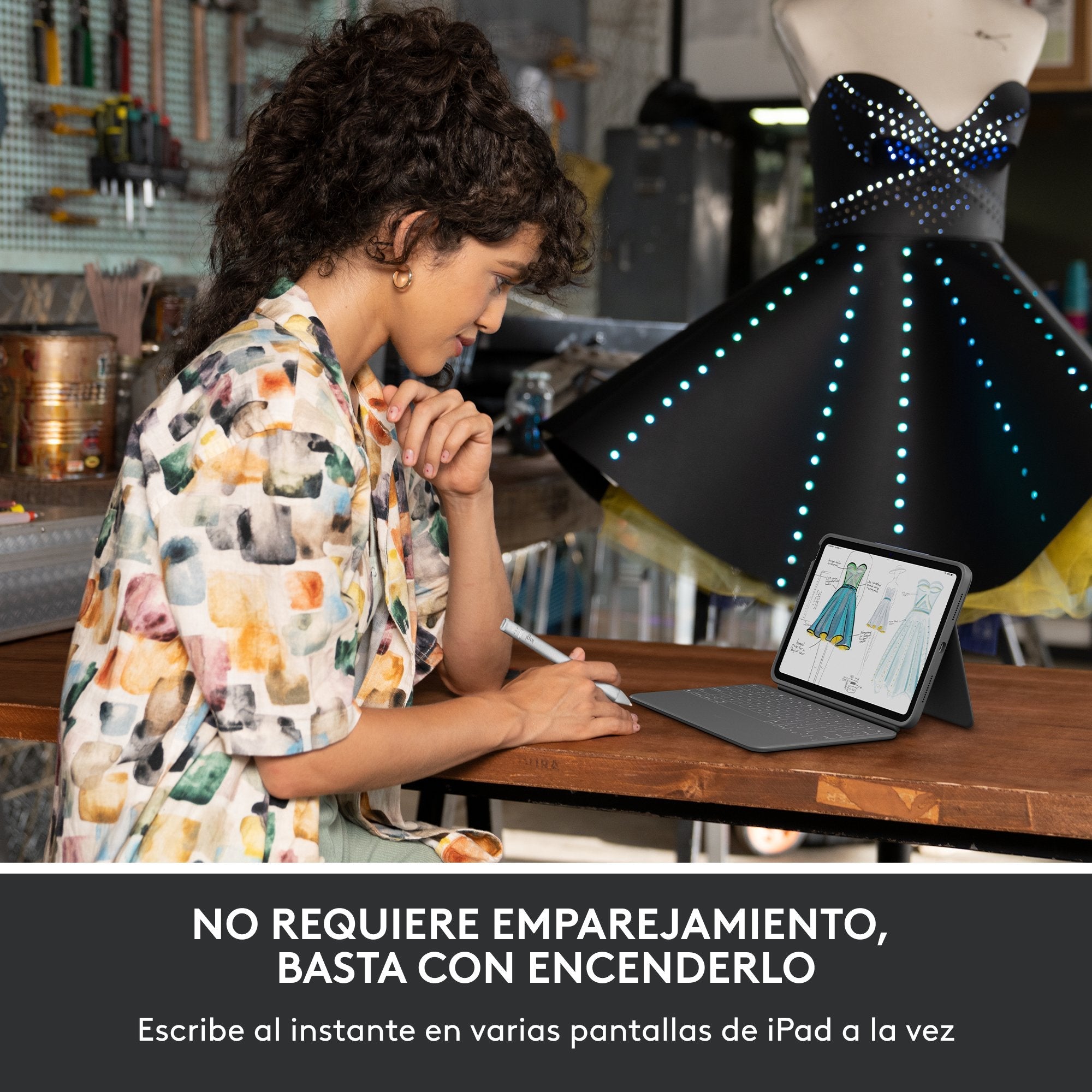 Logitech Crayon Lápiz Digital 20 G Plata