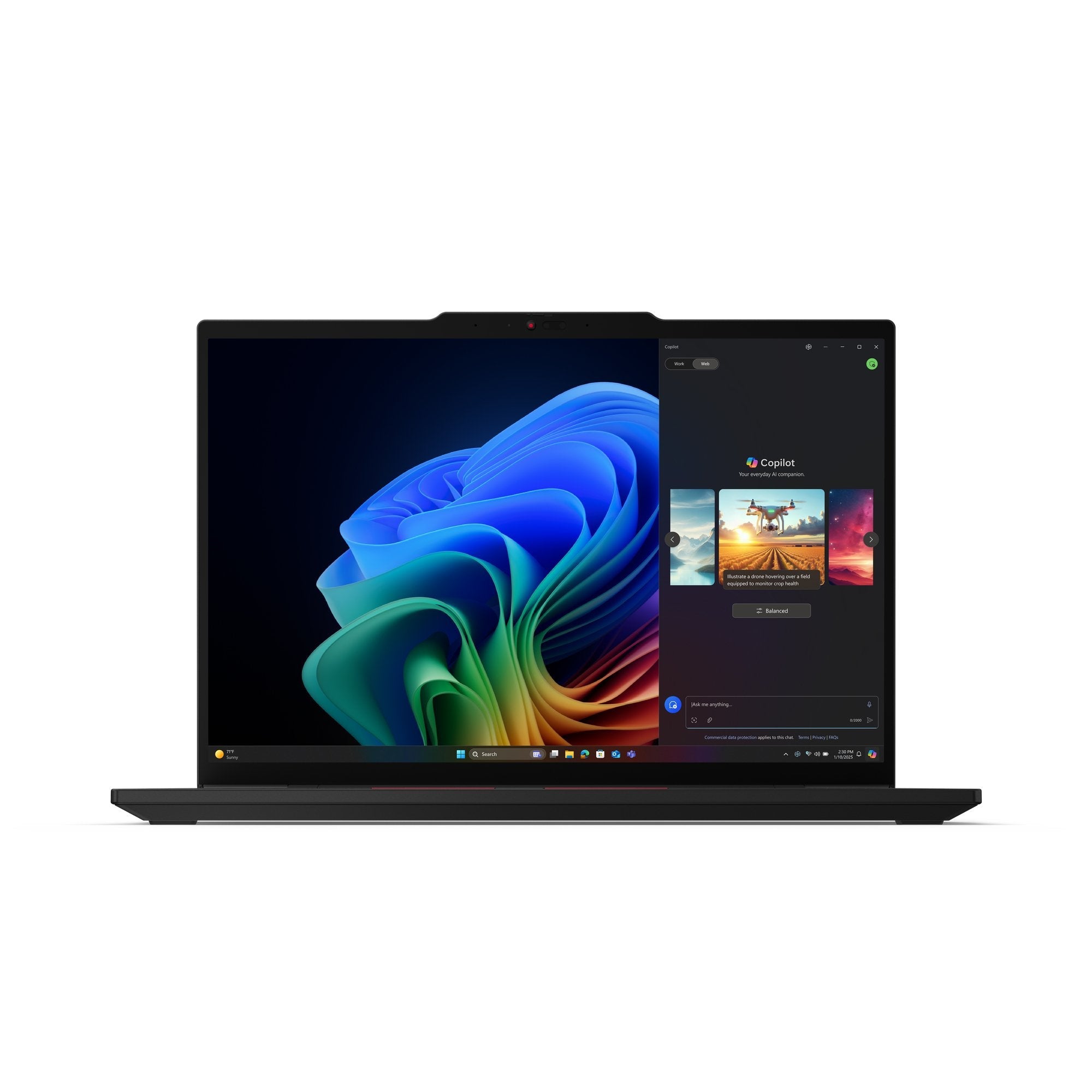 Portátil T14s G6 Lnl 14 Wuxga 400n Low Power Srgb Core Ultra 7 258v 32gb 1tb Ssd Integrated W11p 5g Lte 3yr Depot+1yr Premier Support+Co2 Offset