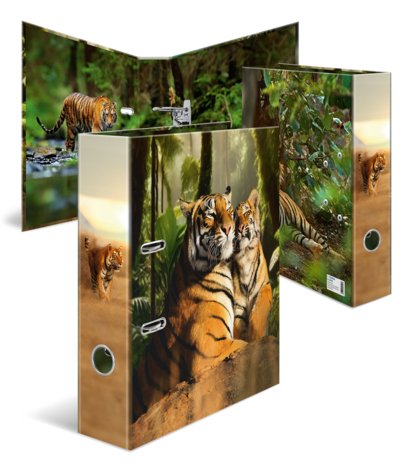 Herma Ordner A4 Karton Tiger