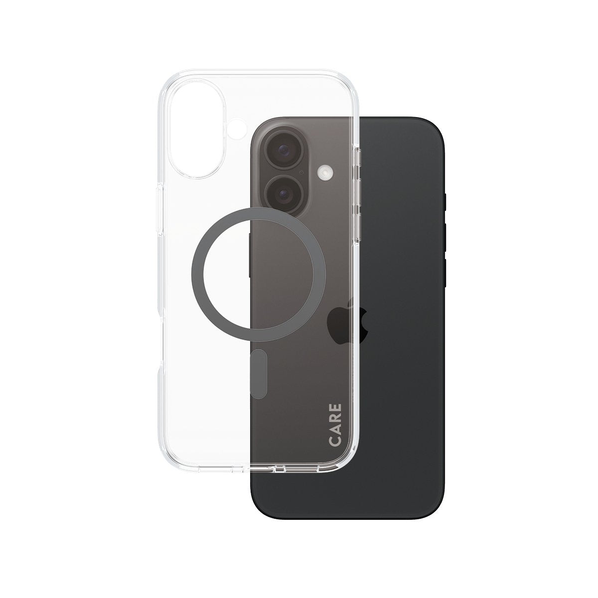 EAN 5715685004131 - PanzerGlass CARE™ by ® Urban Combat Case Transparent w. Black MagSafe iPhone 16 Plus funda para teléfono imagen 1