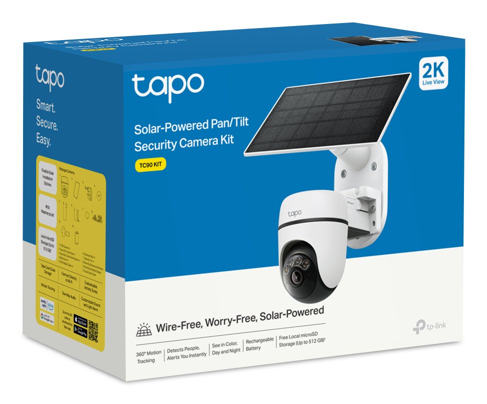 Kit Solar Tp-Link Camara Tc890 Kit