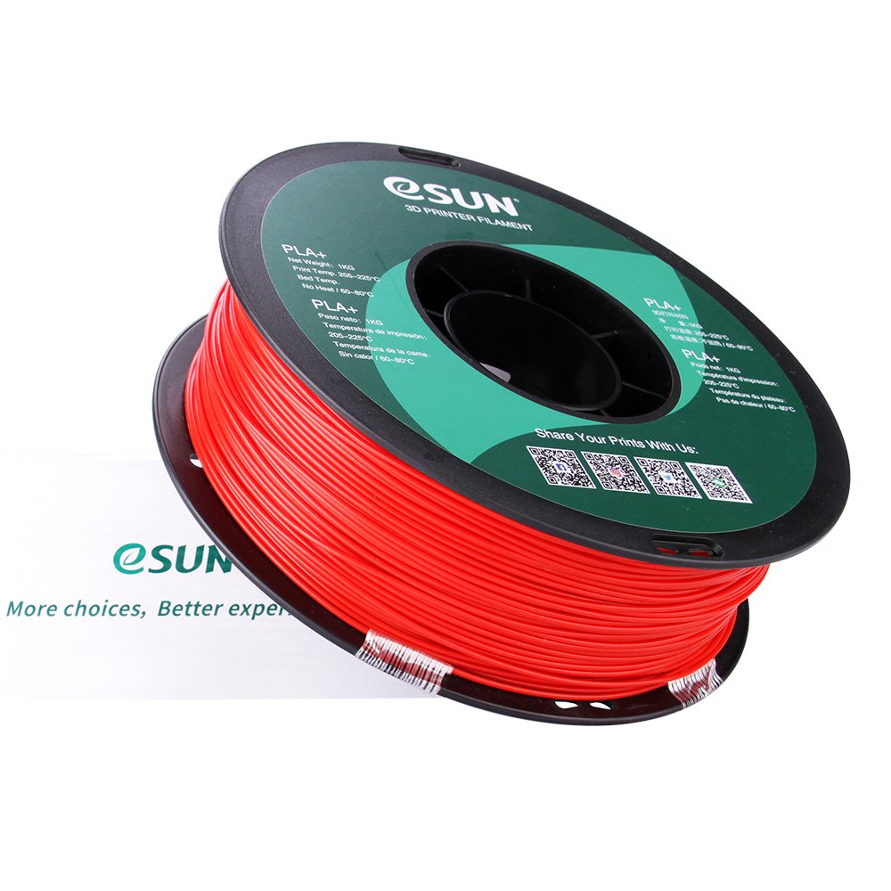 Pla+ 1,75mm Rojo 1kg