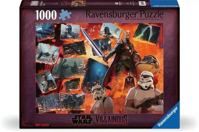 Ravensburger Puzzle Star Wars Villano: Moff Gideon 1000 Piezas 12000271