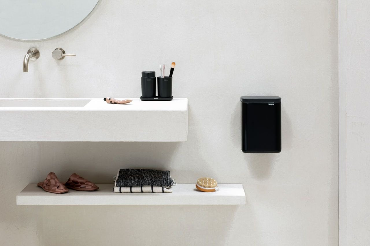 Brabantia Bo Mülleimer 4 Liter Matt Black