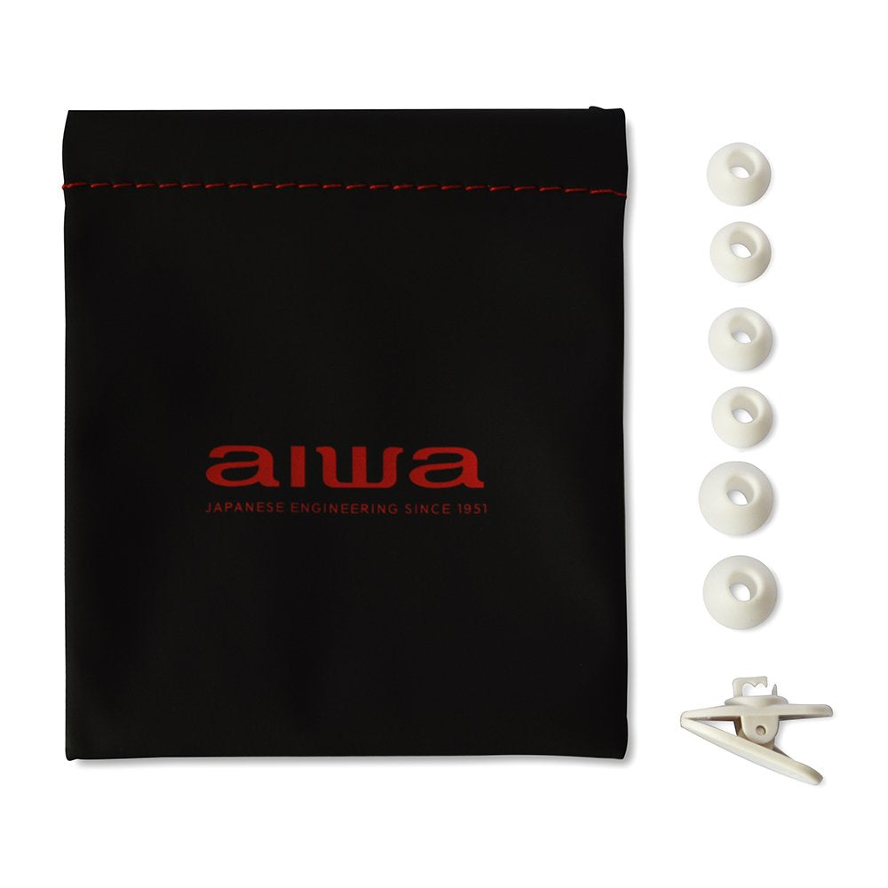 EAN 8435256896664 - Aiwa ESTM-500WT auricular y casco Auriculares Alámbrico Dentro de oído Música Blanco imagen 4