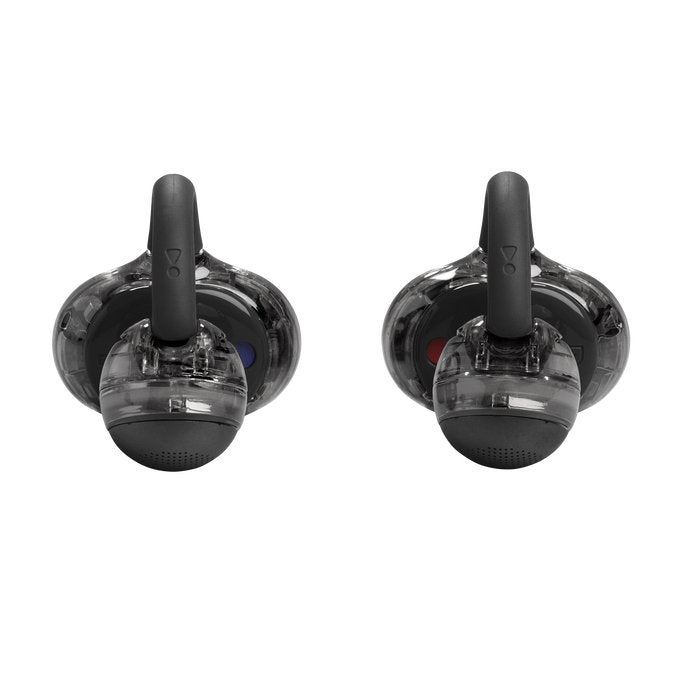 Jbl Soundgear Clips Tws Open-Ear-Kopfhörer, Ip54, Ghost Negro