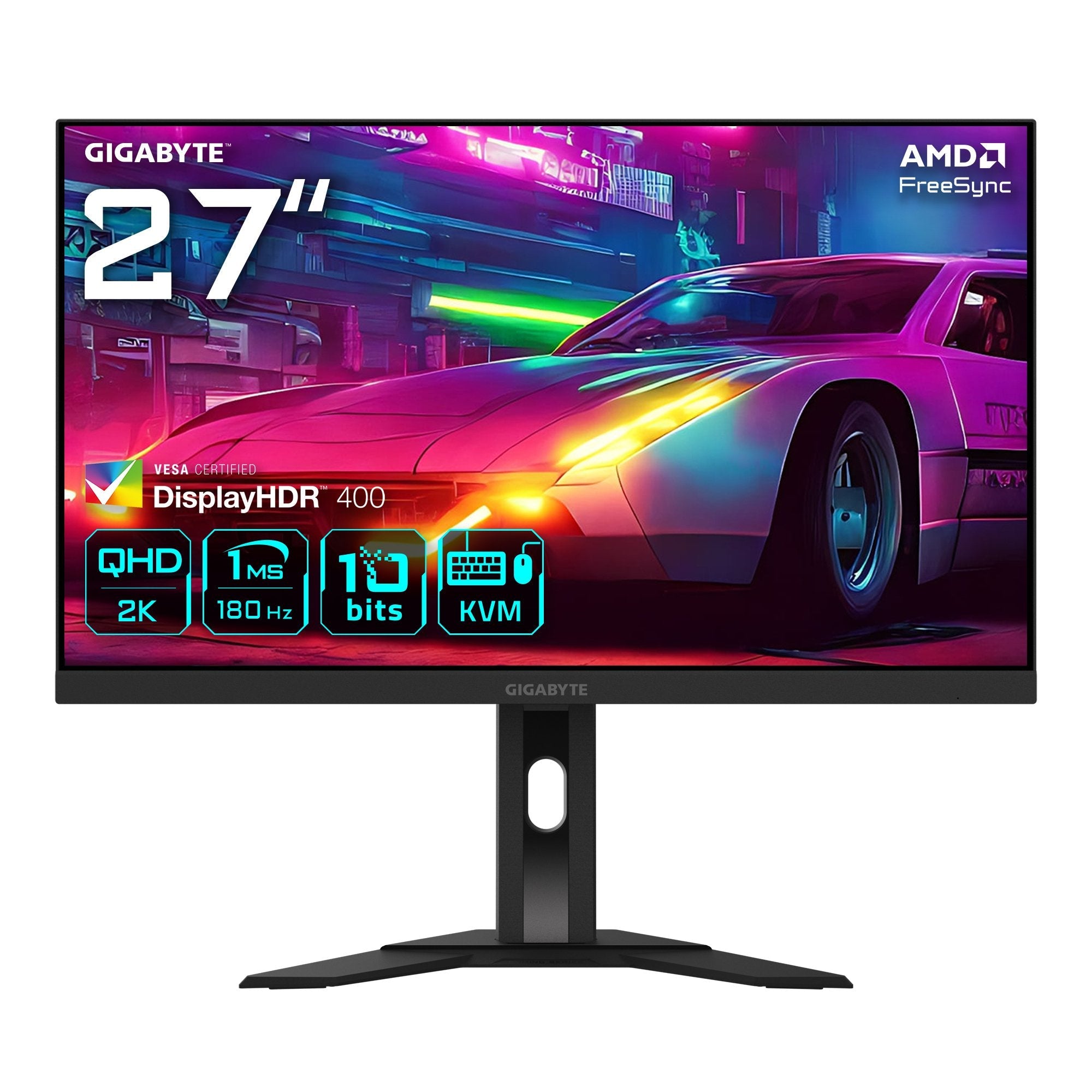 Monitor Gaming Gigabyte M27qa 27" 2560x1440 Qhd Ss Ips