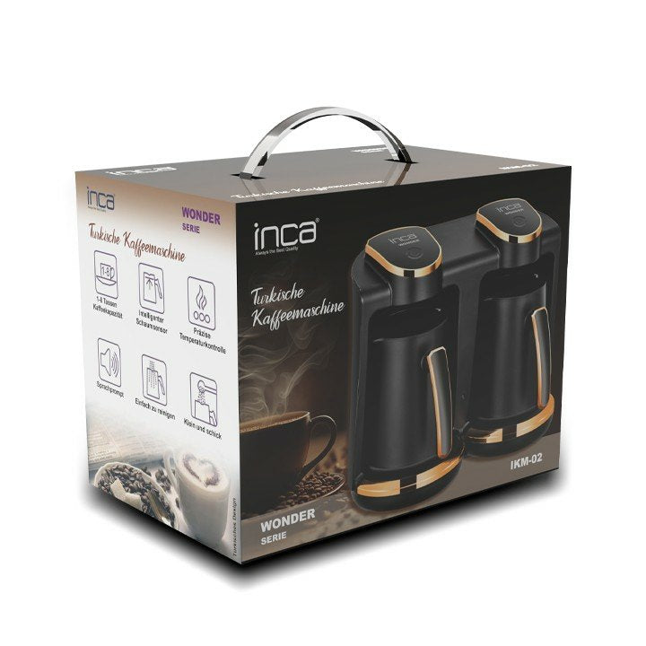 Inca Ikm-02 Cafetera Eléctrica Totalmente Automática Cafetera Turca 0,25 L