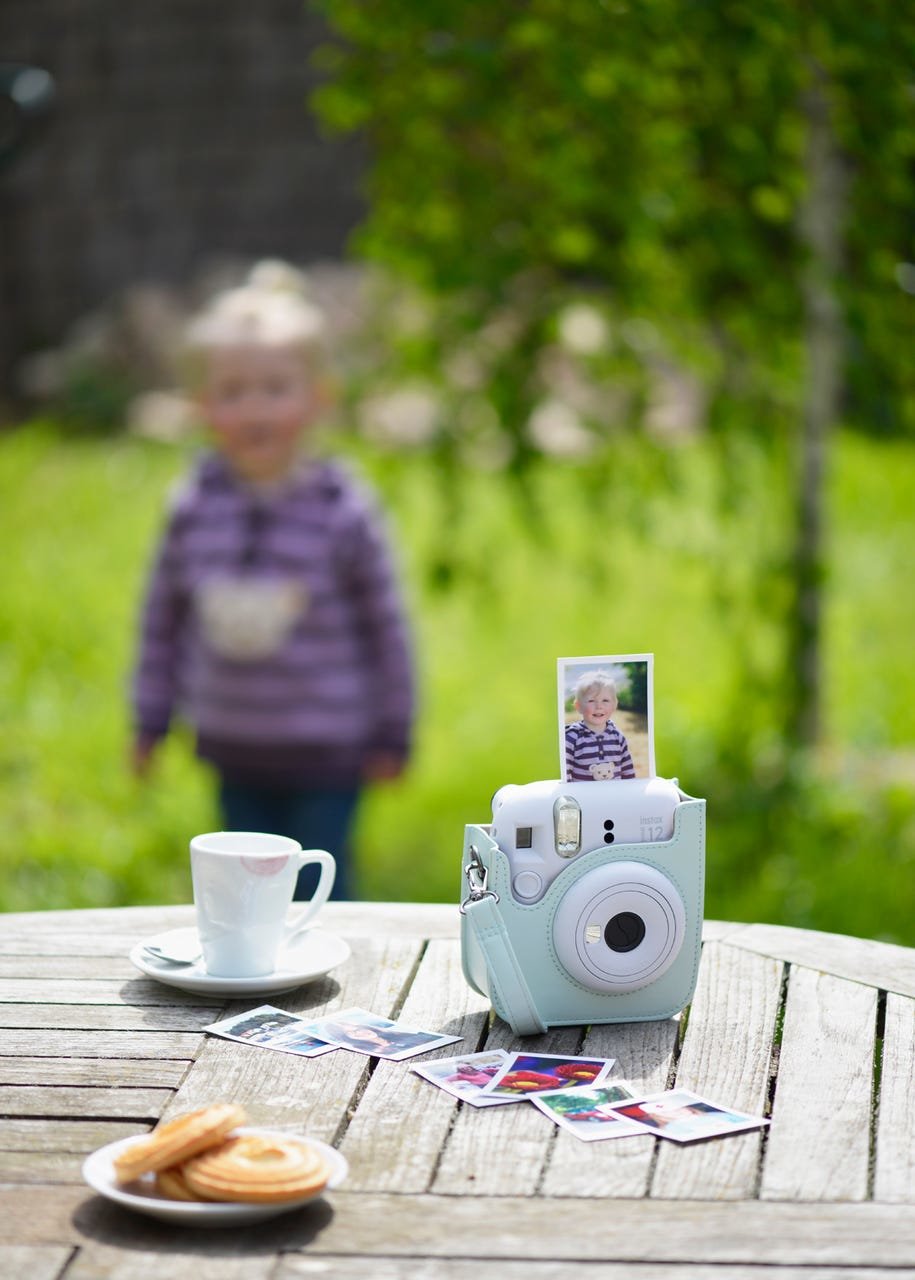 Bolsa Para Cámara Cullmann Rio Fit 120 Verde Para Instax Mini 12