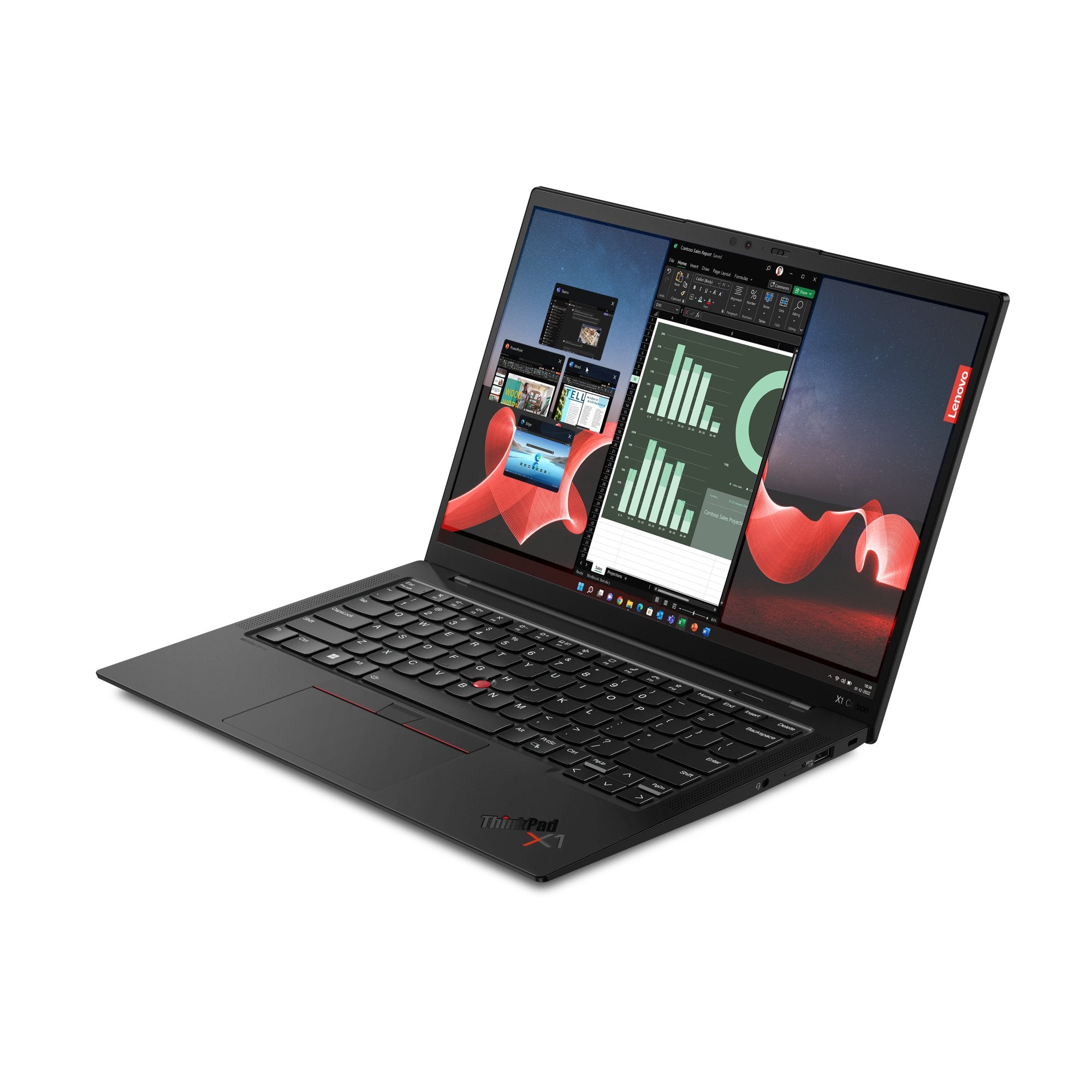EAN 196804306377 - Lenovo ThinkPad X1 Carbon Gen 11 Intel® Core™ i5 i5-1335U Portátil 35,6 cm (14") WUXGA 16 GB LPDDR5-SDRAM imagen 6