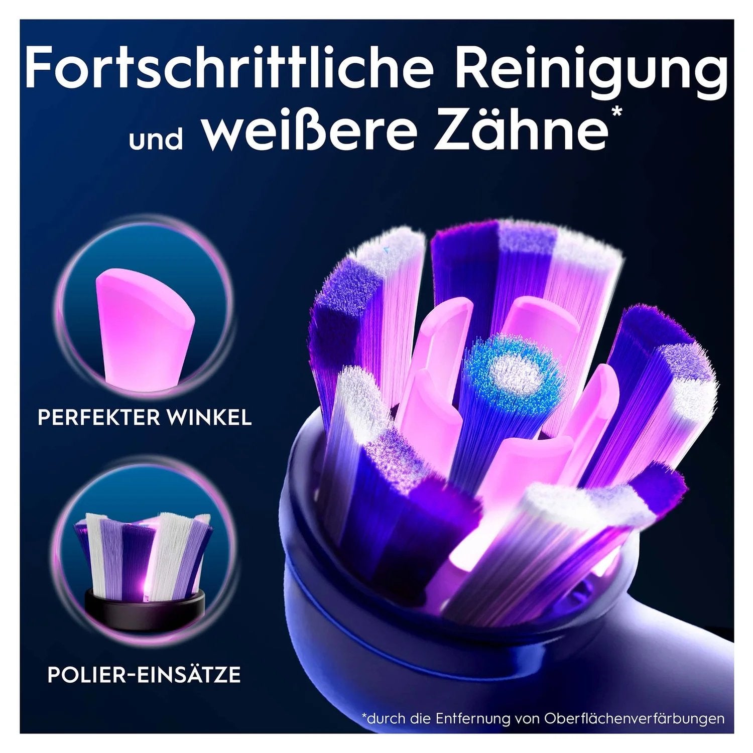 EAN 8700216373210 - Oral-B 373210 cepillo de cabello 2 pieza(s) Blanco imagen 3