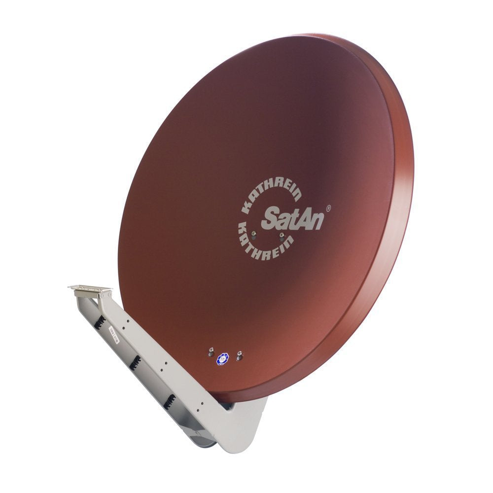 Antena Parabólica Kathrein Cas 90ro Sat 90 Cm Aluminio Rojo, Marrón