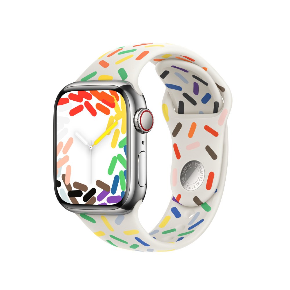 EAN 0195949082078 - Apple MUQ23ZM/A Accesorios para dispositivos vestibles inteligentes Grupo de rock Multicolor Fluoroelastó imagen 2