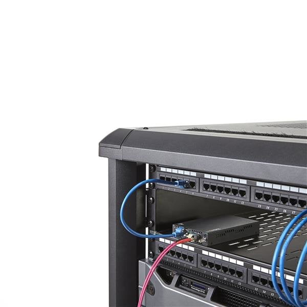 Startech.Com Conversor De Medios De Ethernet Gigabit De Cobre A Fibra - Monomodo Lc - 10km 2 Años