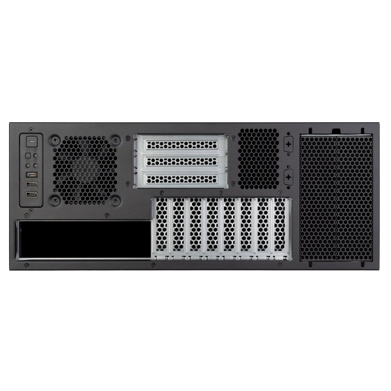 EAN 4710679817231 - Silverstone RM47-502-I carcasa de ordenador Estante Negro imagen 3