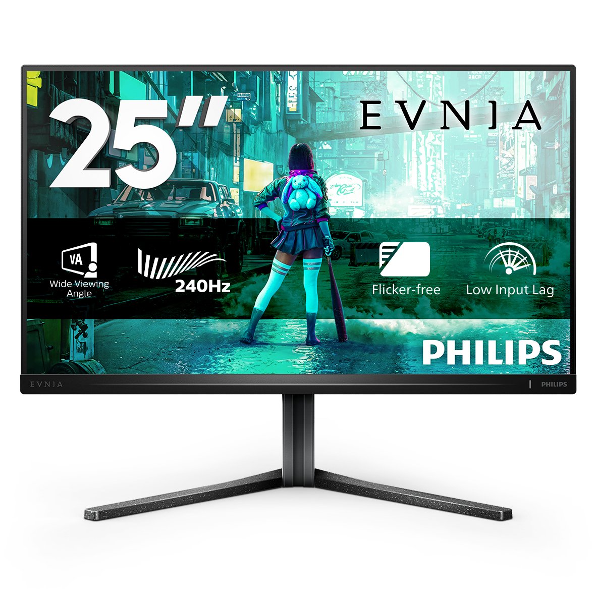 EAN 8712581800673 - Philips Evnia 25M2N3200W/00 pantalla para PC 62,2 cm (24.5") 1920 x 1080 Pixeles Full HD LCD Gris imagen 1