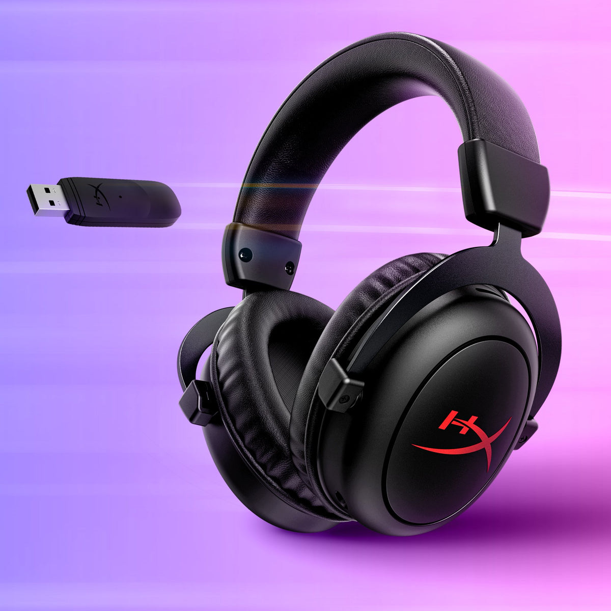 EAN 0196786709388 - HyperX Cloud II Core Wireless GAM HEADSET Inalámbrico y alámbrico Diadema Juego Negro imagen 10