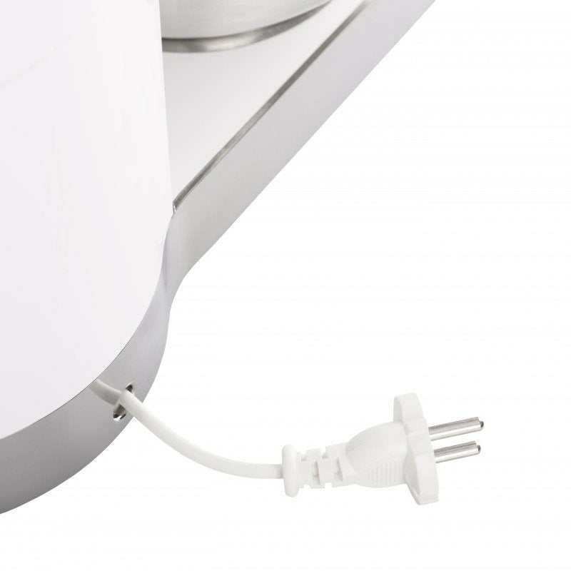 Robot Lauben Lbnkm1200wt De Cocina 1200 W 5,5 L Acero Inoxidable, Blanco
