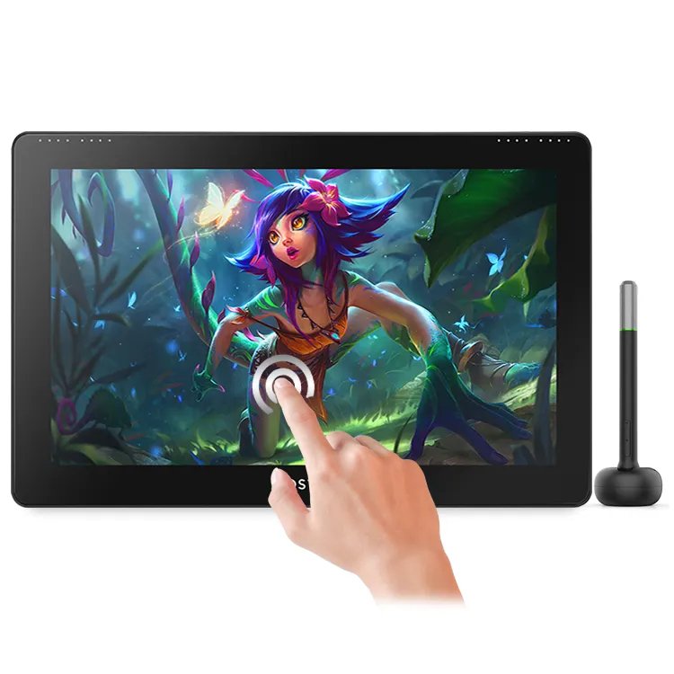 EAN 6972288300162 - BOSTO Graphic Tablet BT-16HDT tableta digitalizadora Negro 5080 líneas por pulgada 345 x 194 mm USB imagen 1