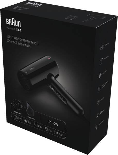 EAN 3030050197648 - Braun HD4.1 secador 2200 W Negro imagen 8