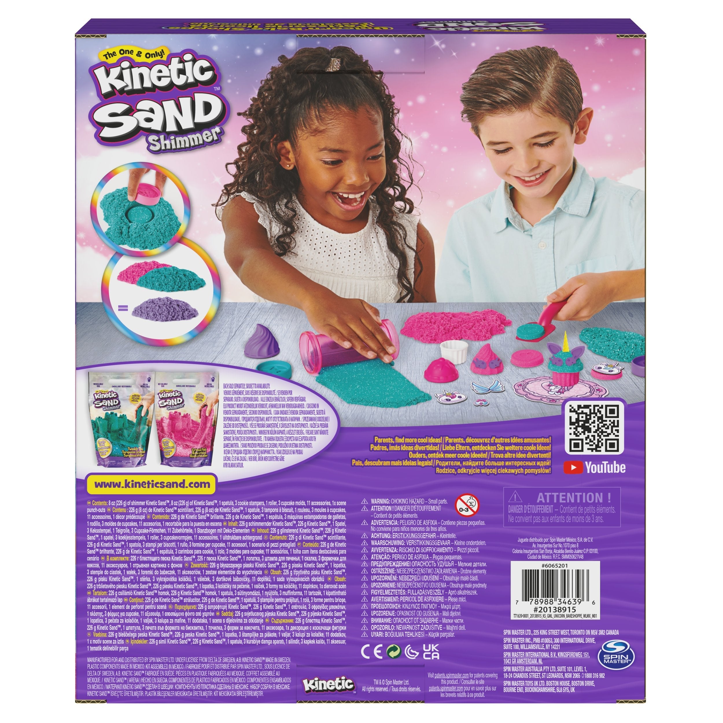 Kit Pasteleria Unicornio Kinetic Sand