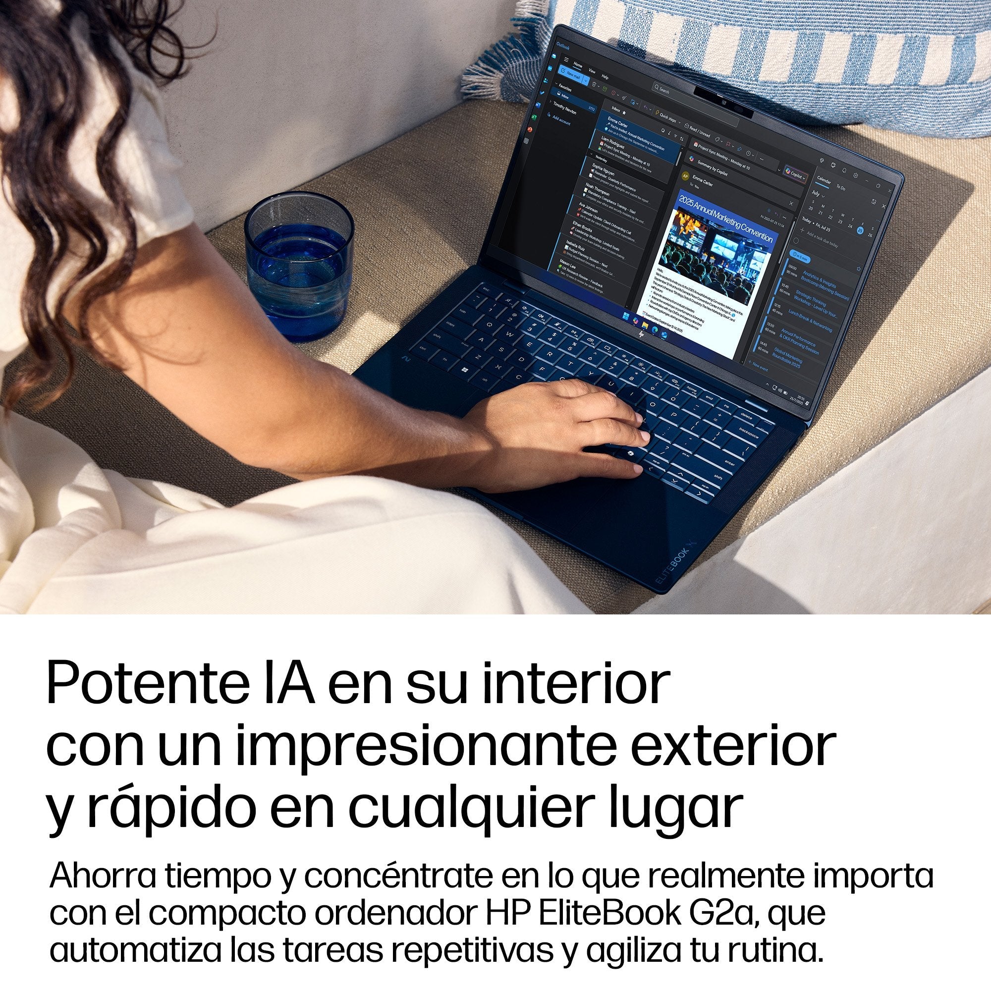 EAN 0821844971451 - HP EliteBook X G2a 14 inch Notebook Next Gen AI PC Wolf Pro Security Edition Copilot+ PC AMD Ryzen AI 7 P imagen 7