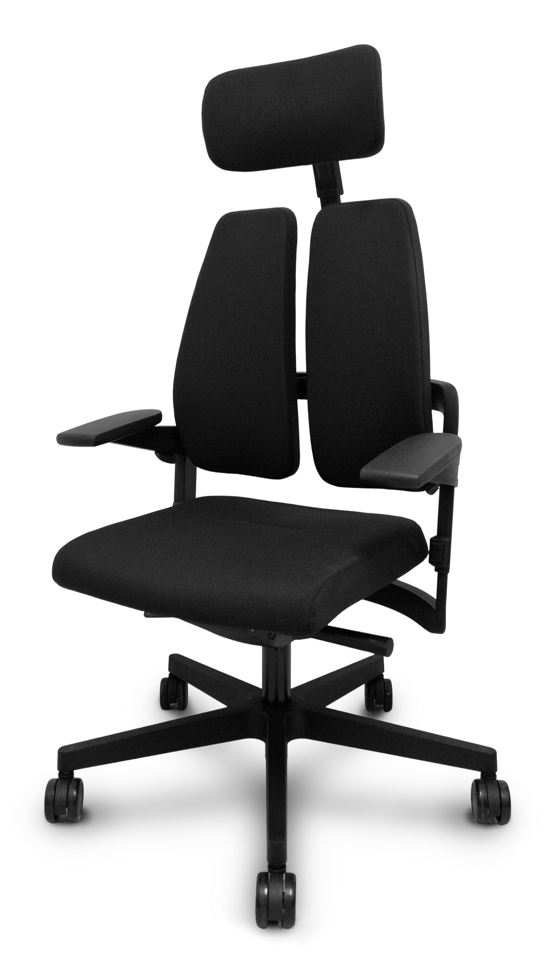Piqueras Y Crespo Nowy Styl Silla Xilium Duo Traslack Tejido Era Negro Brazos 3d Y Cabecero