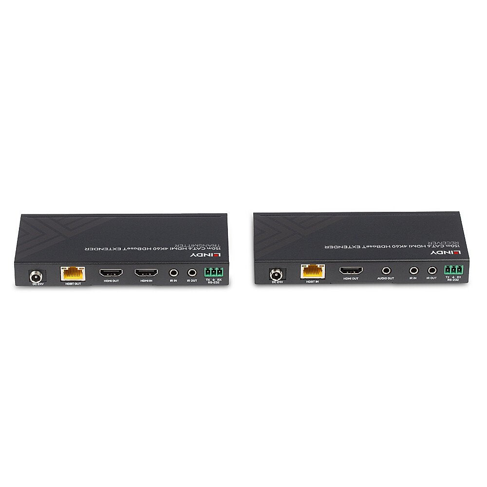 EAN 4002888382175 - Lindy 38217 extensor audio/video Transmisor y receptor de señales AV Negro imagen 4