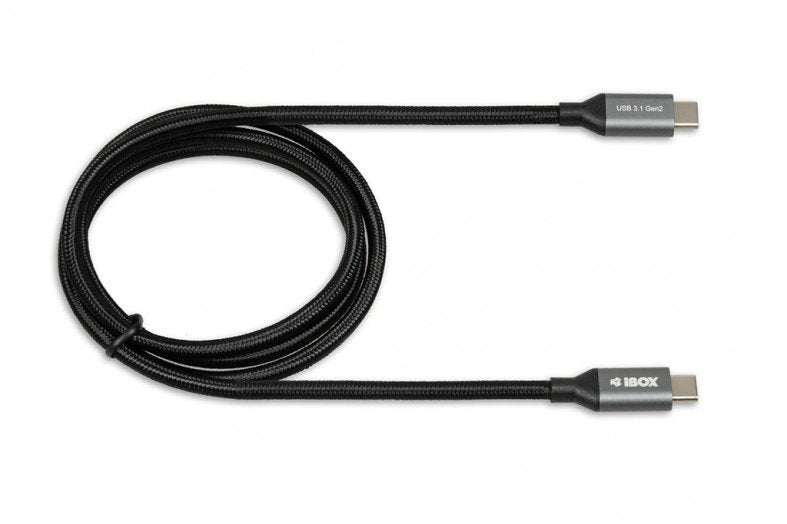 EAN 5901443055761 - iBox IKUMTC31G2 cable USB USB 3.2 Gen 2 (3.1 Gen 2) 1 m USB C Negro imagen 1