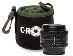 EAN 4260572671121 - C-Rope CRP-LNB-XS-BLK-2 funda o tapa para objetivo de cámara Negro, Verde Vellón, Neopreno Funda de prote imagen 1
