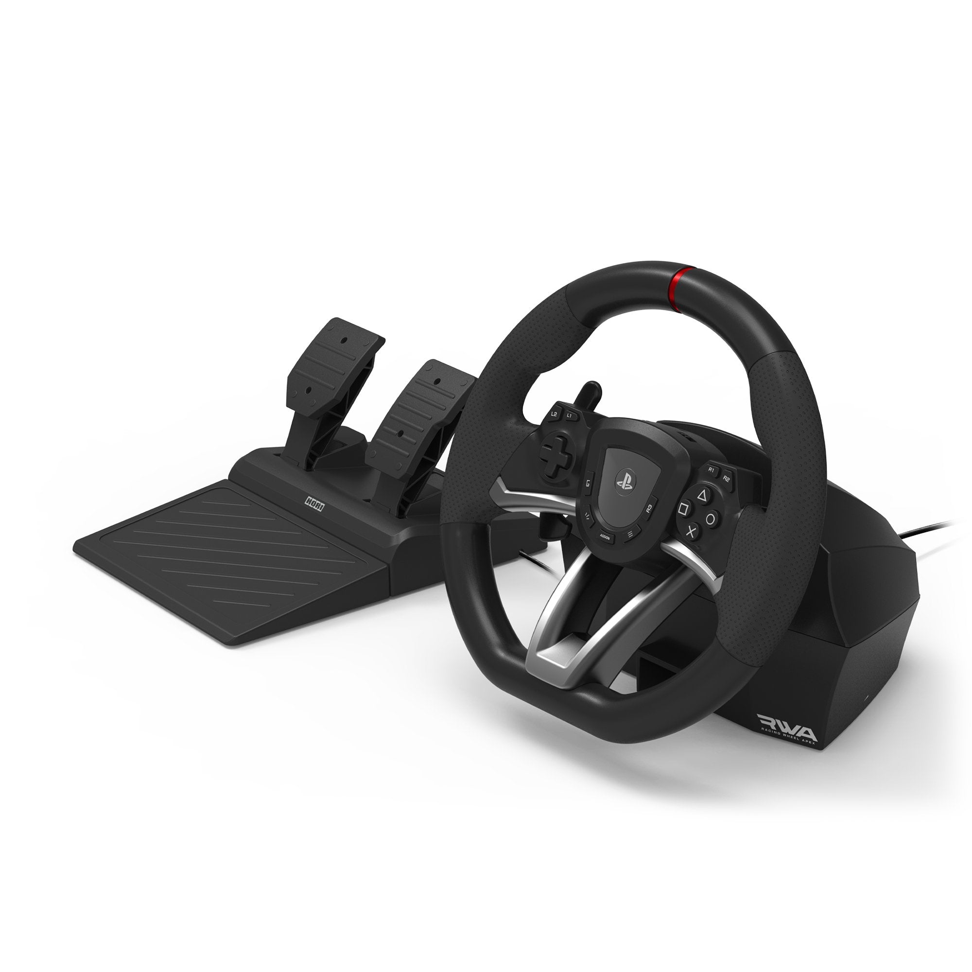 Volante + Pedales Hori Racing Wheel Apex Para Ps5, Ps4 Y Pc