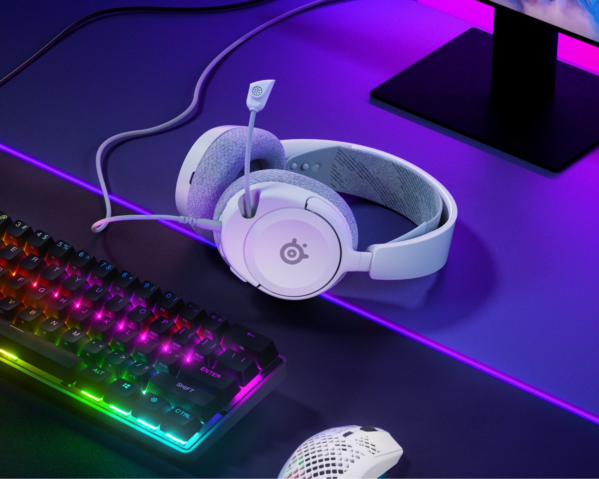 Steelseries Arctis Nova 1 Auriculares Alámbrico Diadema Juego Blanco