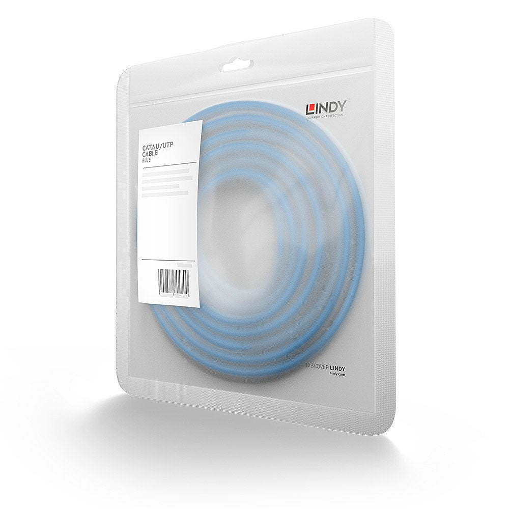EAN 4002888480161 - Lindy 48016 cable de red Azul 0,5 m Cat6 U/UTP (UTP) imagen 2