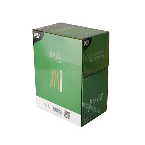 Papstar 87858 Wegwerf-Löffel Madera - 1.000 Unidades