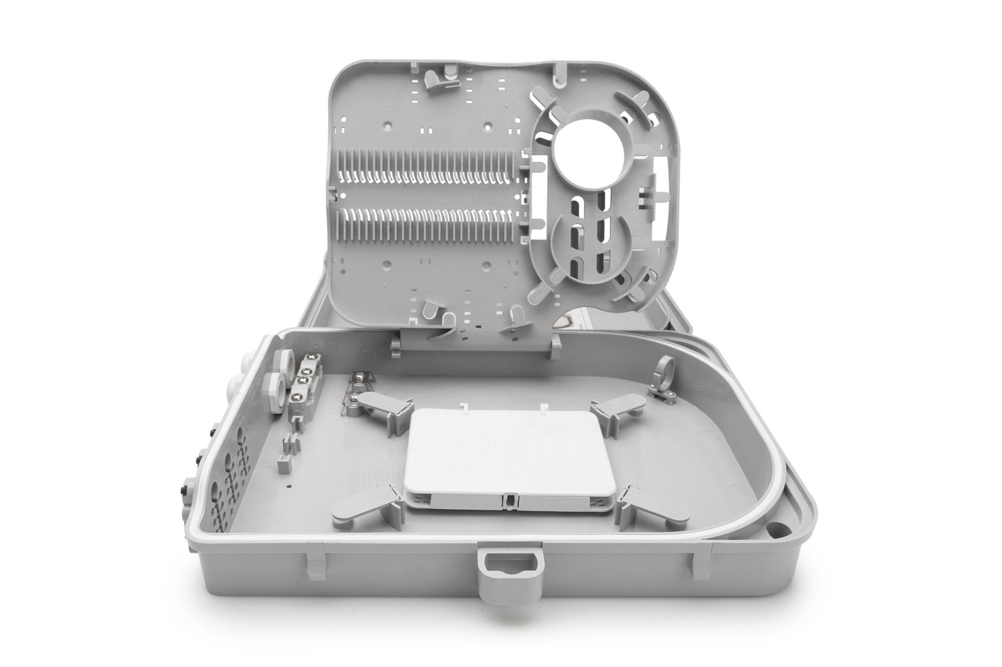 Digitus Dn-968911 Caja De Distribución De Exterior Ftth Para 24 Adaptadores Sc