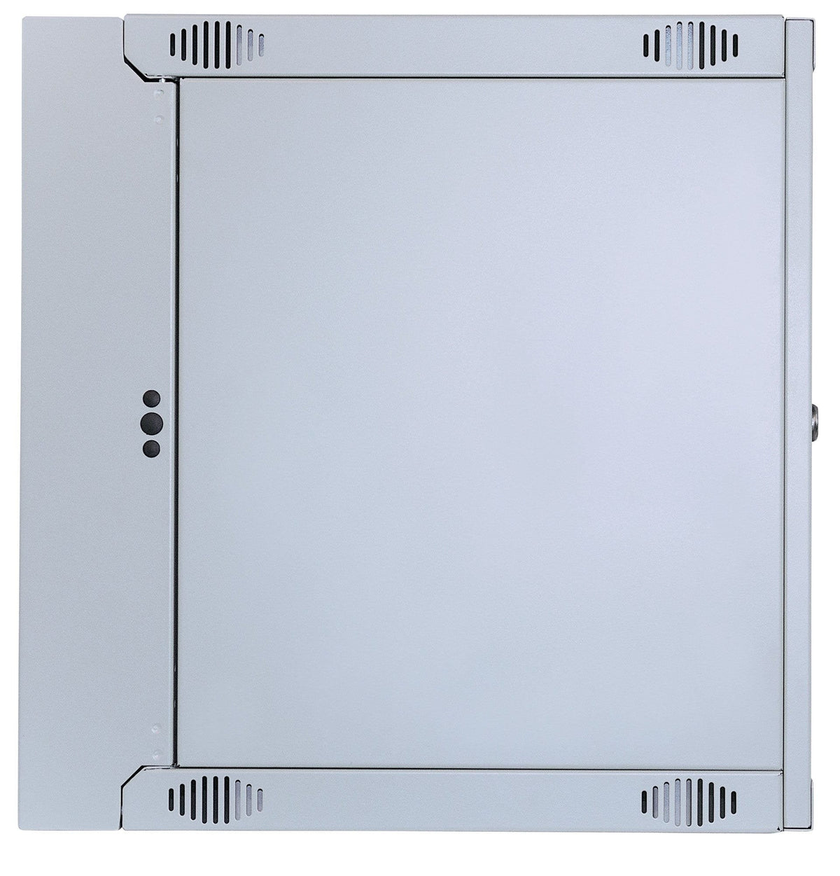 Intellinet Network Cabinet, Wall Mount (Double Section Hinged Swing Out), 12u, Usable Depth 235mm/Width 465mm, Gris, Flatpack, Max 30kg, Swings Out For Access To Back Of Cabinet When Installed On Wall, 19", Parts For Wall Install (Eg