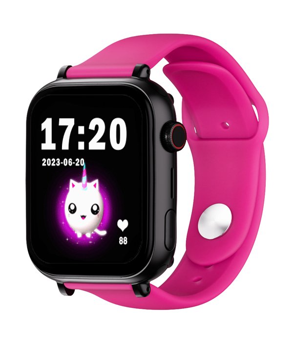 EAN 8495390778301 - SaveFamily GPSSWPNEGRSILFUCSIA Relojes inteligentes y deportivos 4,7 cm (1.85") 40 mm Digital Pantalla tá imagen 1