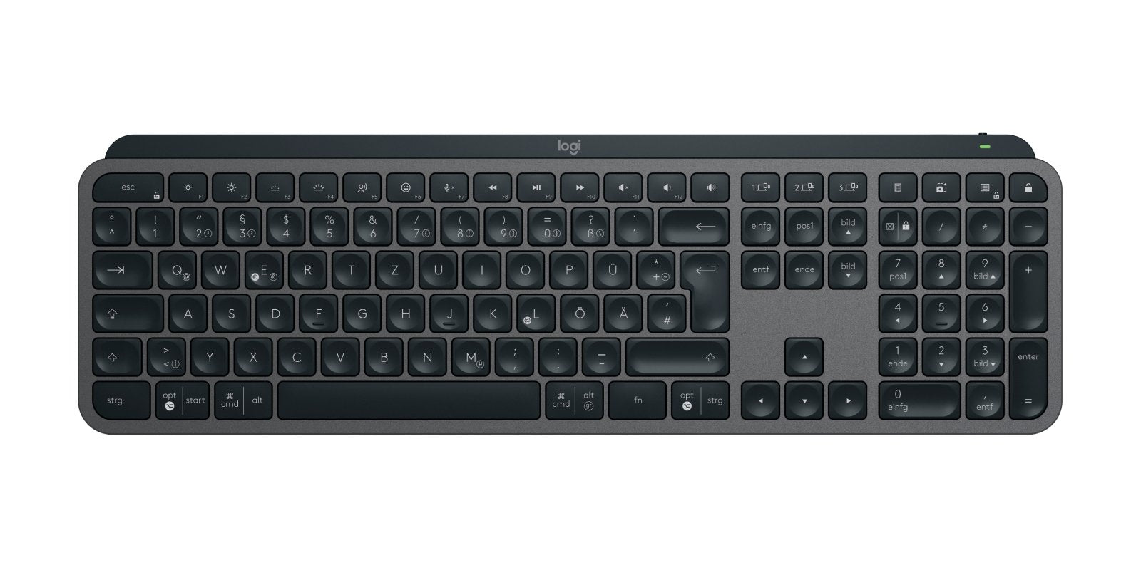 EAN 5099206104419 - Logitech 920-010926 teclado Ratón incluido Oficina RF Wireless + Bluetooth QWERTZ Alemán Grafito imagen 5