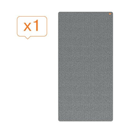 Nobo Pizarra Doble Cara Portátil Y Tablero De Anuncios Para Sistema De Colaboración Move & Meet 1800x900mm Marco Gris