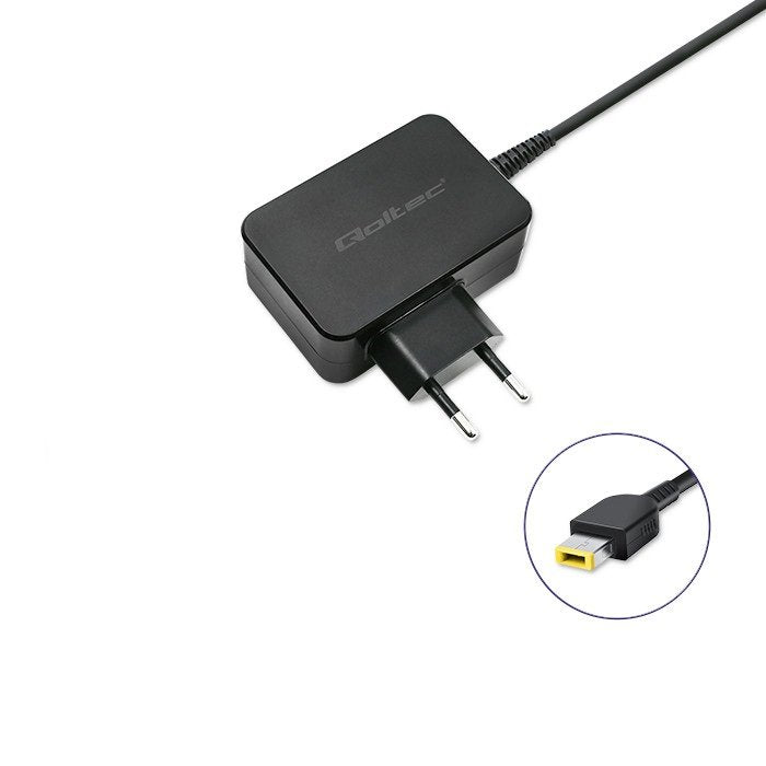 Qoltec Para Lenovo | 45w | 20v | 2.25a | Slimtip+Alfiler