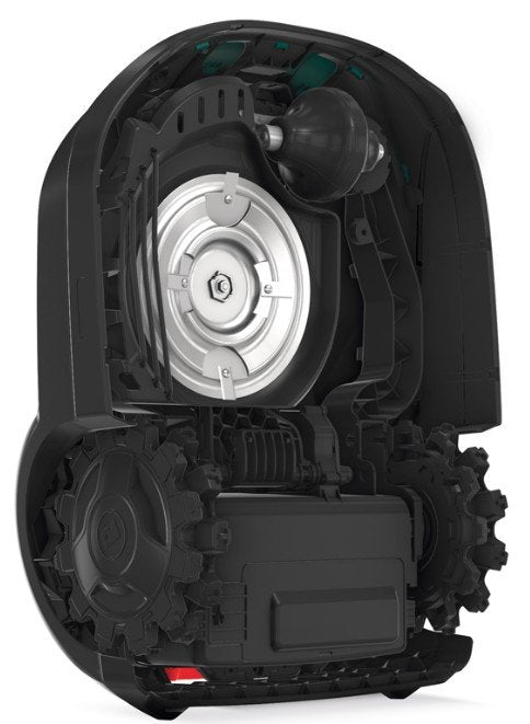 Robomow Rk2000 Robot Cortacésped Batería Negro, Rojo, Turquesa Verde Oscuro/Negro, Robot Cortacésped, 2000 M², 21 Cm, 20 Cm, 100 Cm, 45%